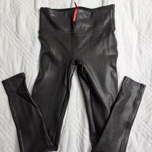 SPANX Faux Leather Leggings